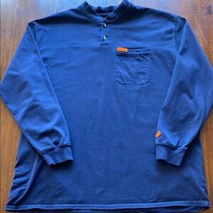 Wrangler FR Long Sleeve/Front Pocket Size L